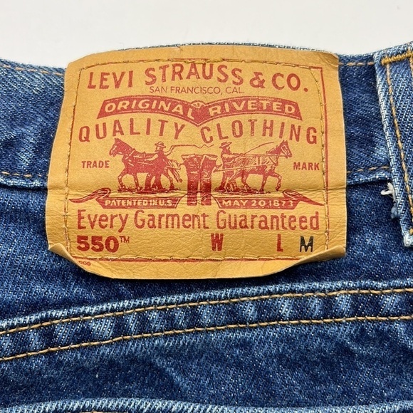 Levi’s 550 Vintage Relaxed Fit Tapered Leg Size 16 MIS M - Picture 10 of 16